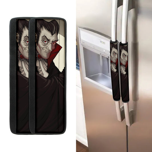Count Dracula Print Refrigerator Handle Covers
