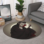 Count Dracula Print Round Rug
