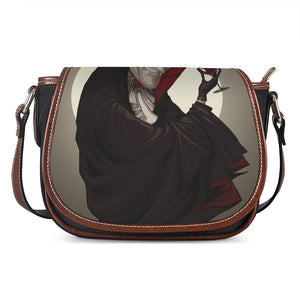 Count Dracula Print Saddle Bag