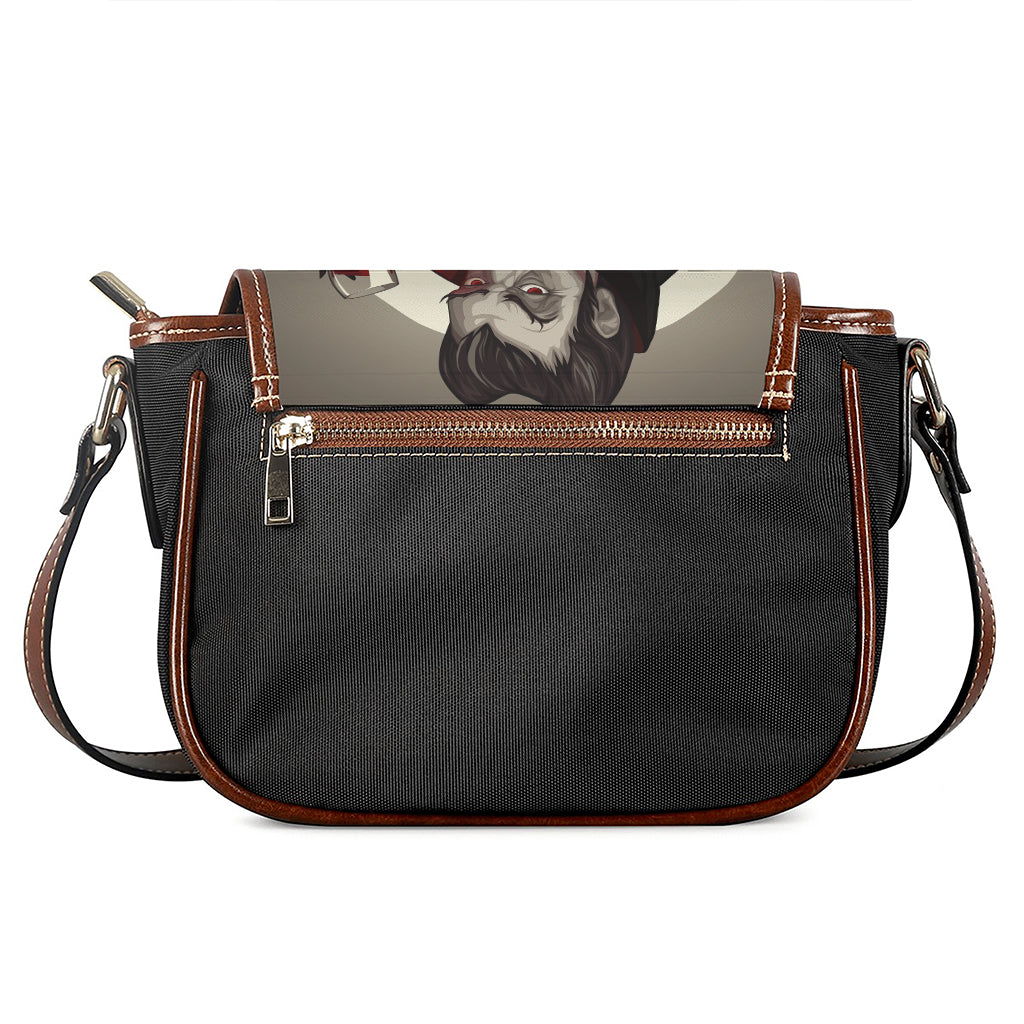 Count Dracula Print Saddle Bag