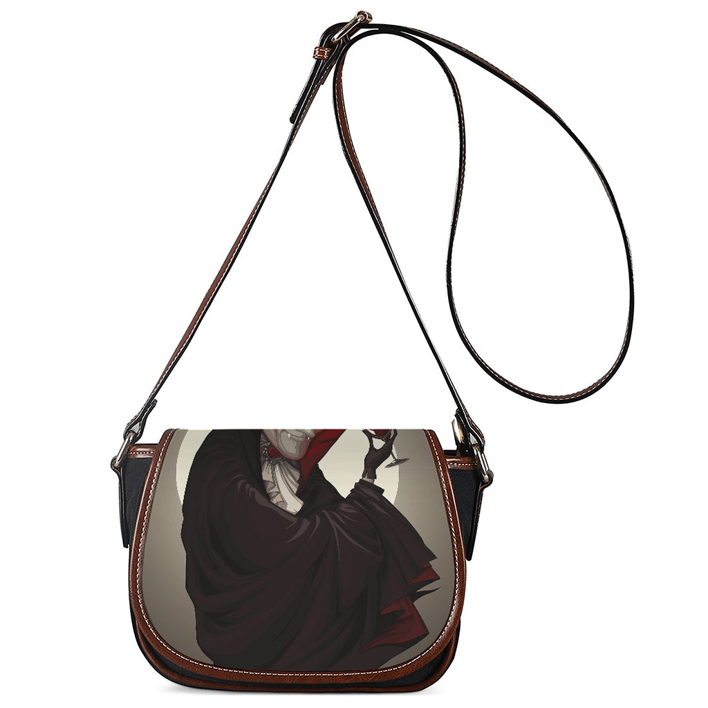 Count Dracula Print Saddle Bag