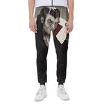 Count Dracula Print Scuba Joggers