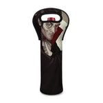 Count Dracula Print Single Neoprene Wine Tote