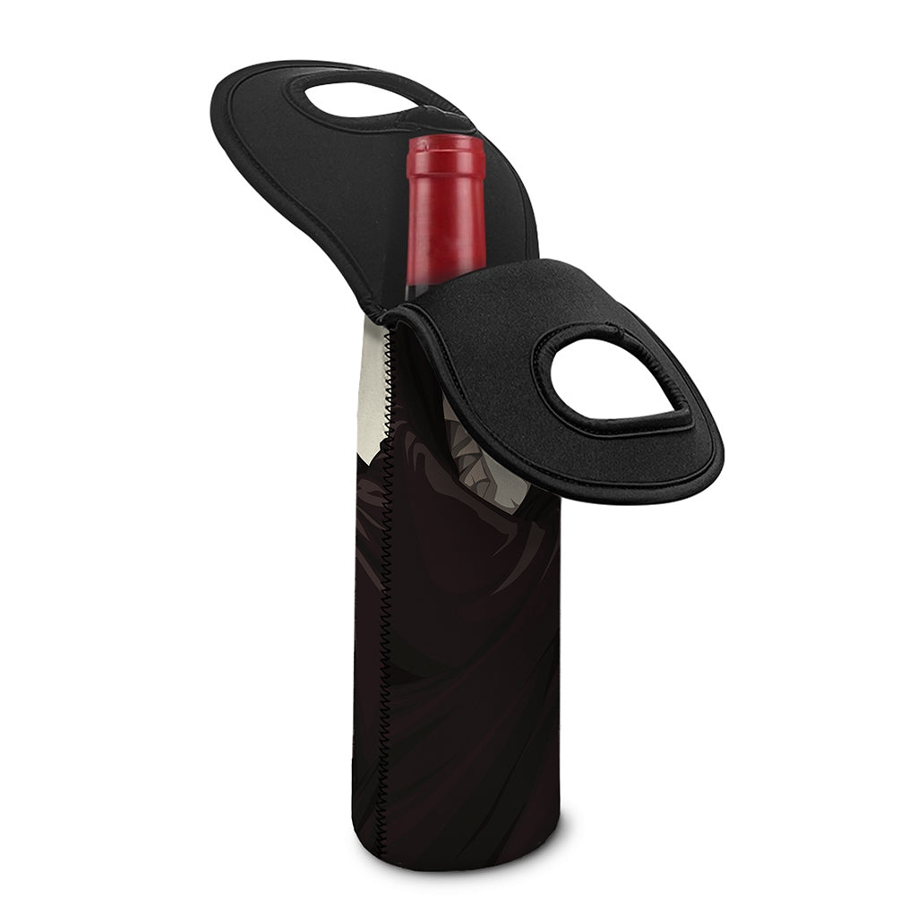 Count Dracula Print Single Neoprene Wine Tote