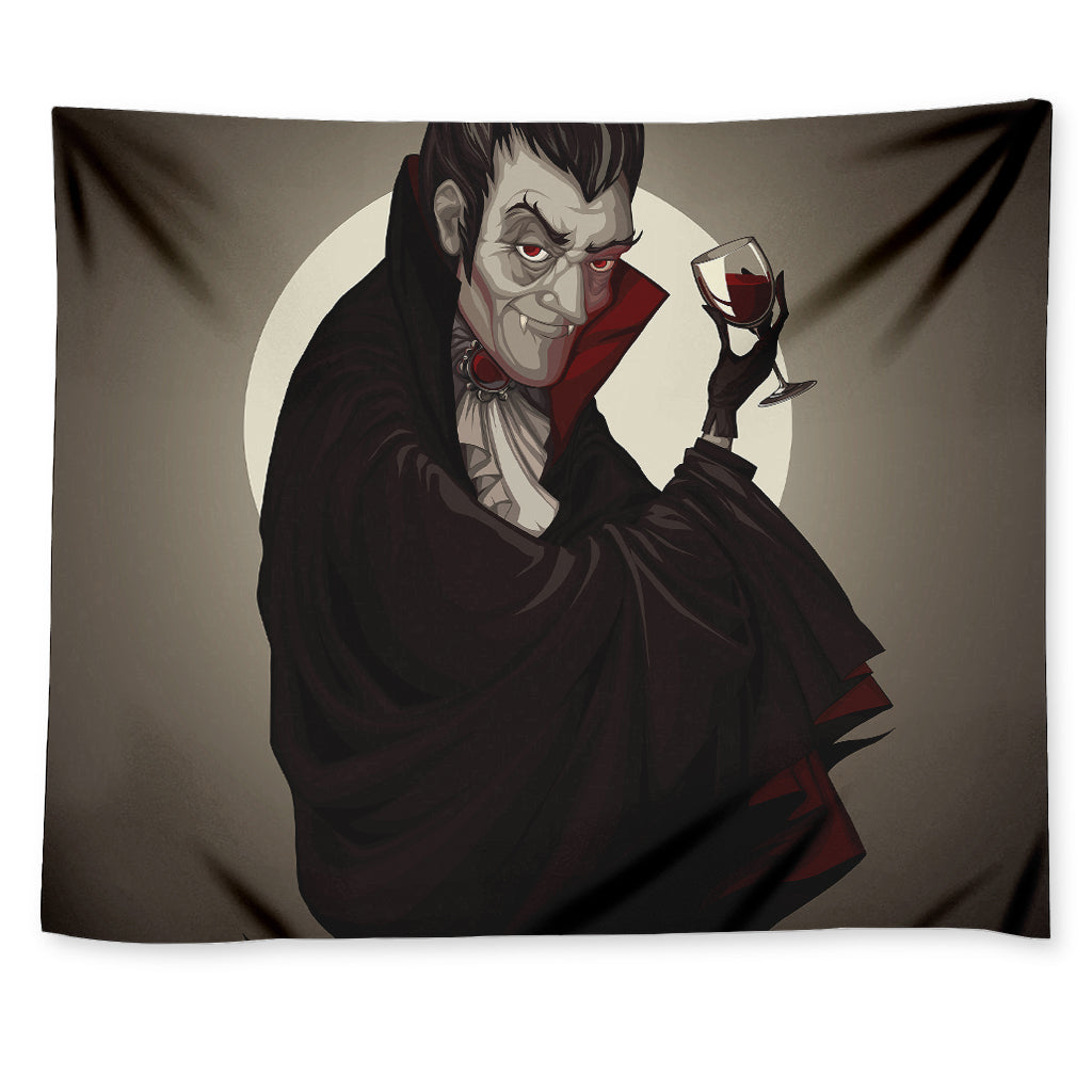 Count Dracula Print Tapestry