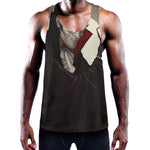 Count Dracula Print Training Tank Top