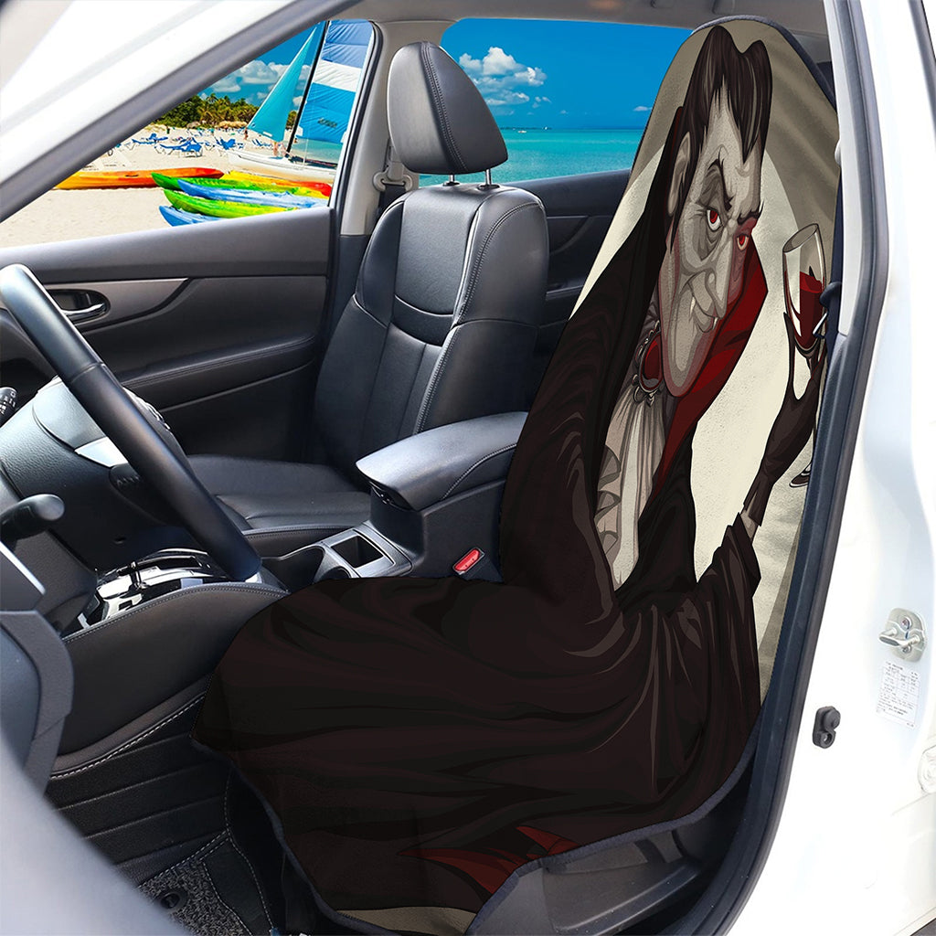 Count Dracula Print Waterproof Car Seat Cover