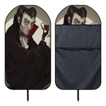 Count Dracula Print Waterproof Car Seat Cover