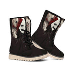 Count Dracula Print Winter Boots