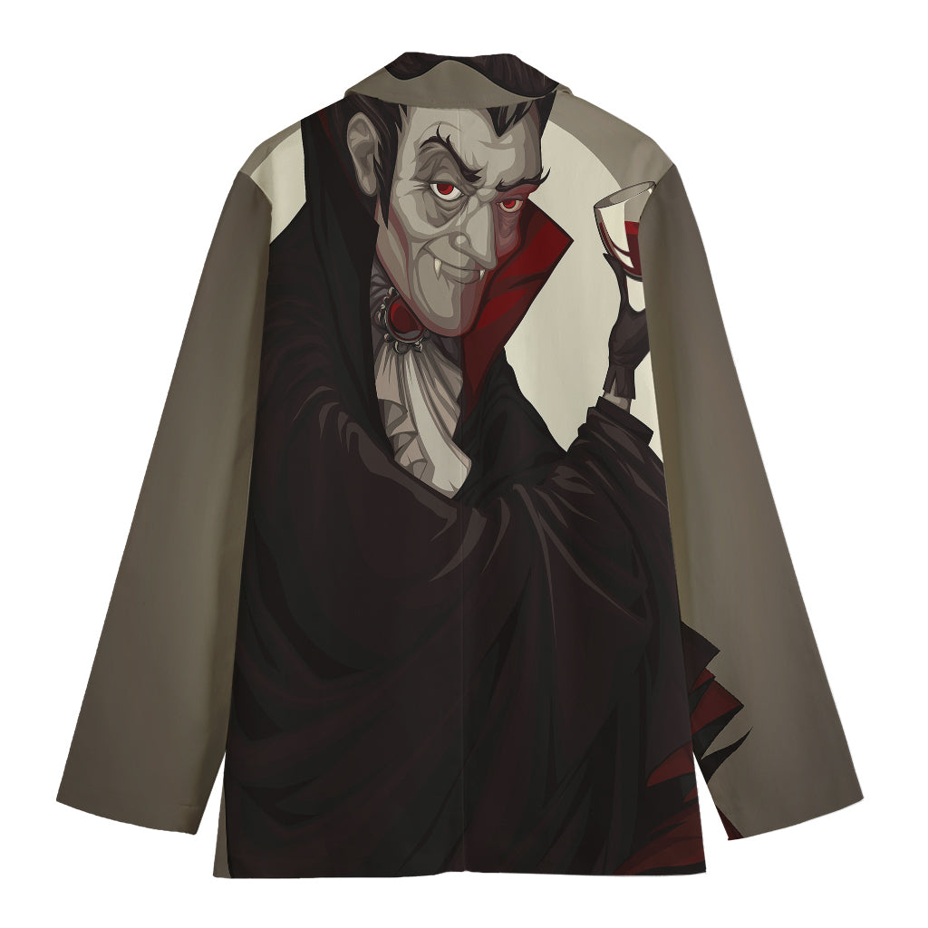 Count Dracula Print Women's Blazer