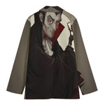 Count Dracula Print Women's Blazer