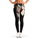 Count Dracula Print Women's Leggings
