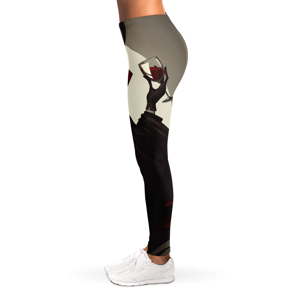 Count Dracula Print Women's Leggings