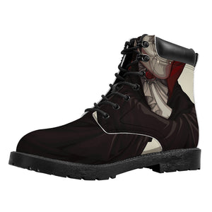 Count Dracula Print Work Boots