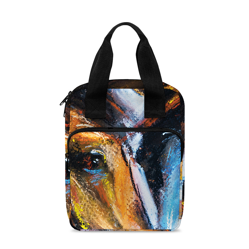 Couple Horses Painting Print Bible Tote Bag