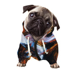 Couple Horses Painting Print Dog Zip Up Hoodie