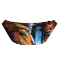 Couple Horses Painting Print Fanny Pack