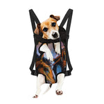 Couple Horses Painting Print Pet Carrier Backpack