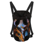Couple Horses Painting Print Pet Carrier Backpack