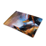 Couple Horses Painting Print Pet Cooling Mat Cover