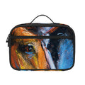Couple Horses Painting Print Portable Lunch Bag