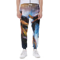 Couple Horses Painting Print Joggers