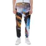 Couple Horses Painting Print Scuba Joggers