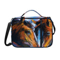 Couple Horses Painting Print Shoulder Strap Bible Bag