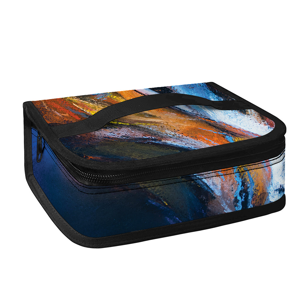 Couple Horses Painting Print Small Lunch Bag