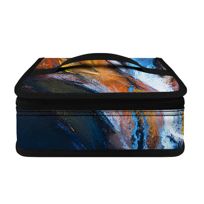 Couple Horses Painting Print Small Lunch Bag