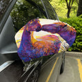 Couple Horses Portrait Print Car Side Mirror Covers
