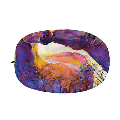 Couple Horses Portrait Print Car Side Mirror Covers