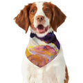 Couple Horses Portrait Print Dog Bandana