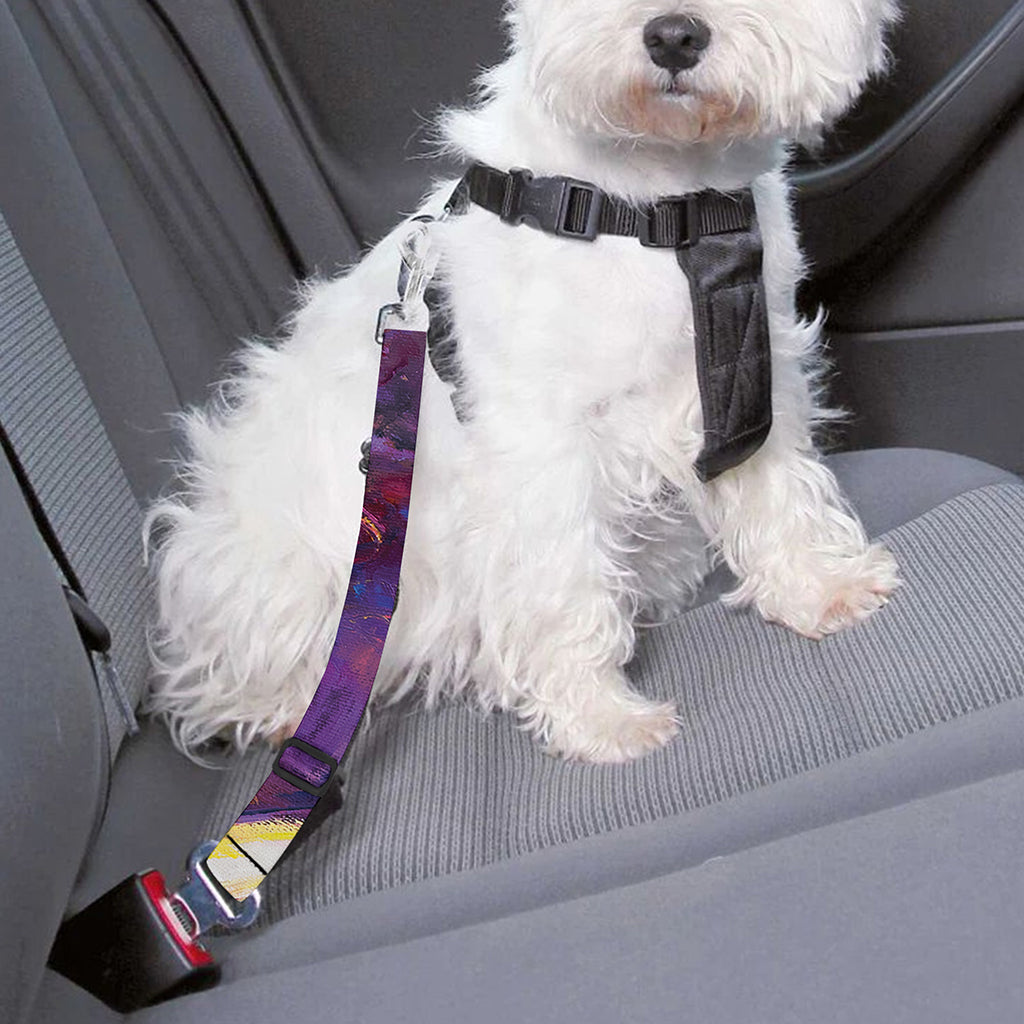Couple Horses Portrait Print Dog Seat Belt
