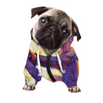 Couple Horses Portrait Print Dog Zip Up Hoodie