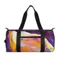 Couple Horses Portrait Print Gym Bag