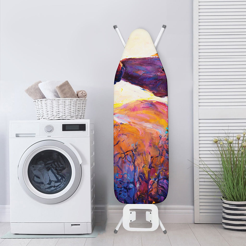 Couple Horses Portrait Print Ironing Board Cover