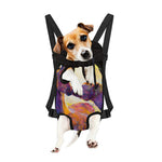 Couple Horses Portrait Print Pet Carrier Backpack