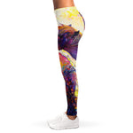 Couple Horses Portrait Print Women's Leggings
