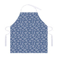 Cow Denim Jeans Pattern Print Adjustable Apron