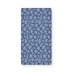 Cow Denim Jeans Pattern Print Baby Crib Sheet