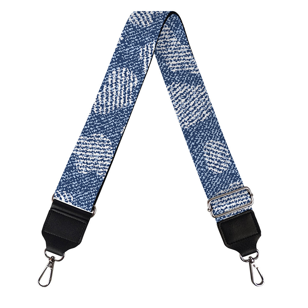 Cow Denim Jeans Pattern Print Bag Strap