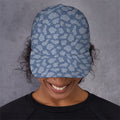 Cow Denim Jeans Pattern Print Baseball Cap
