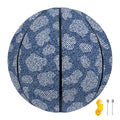 Cow Denim Jeans Pattern Print Basketball