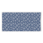 Cow Denim Jeans Pattern Print Beach Towel
