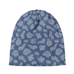 Cow Denim Jeans Pattern Print Beanie