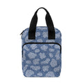 Cow Denim Jeans Pattern Print Bible Tote Bag