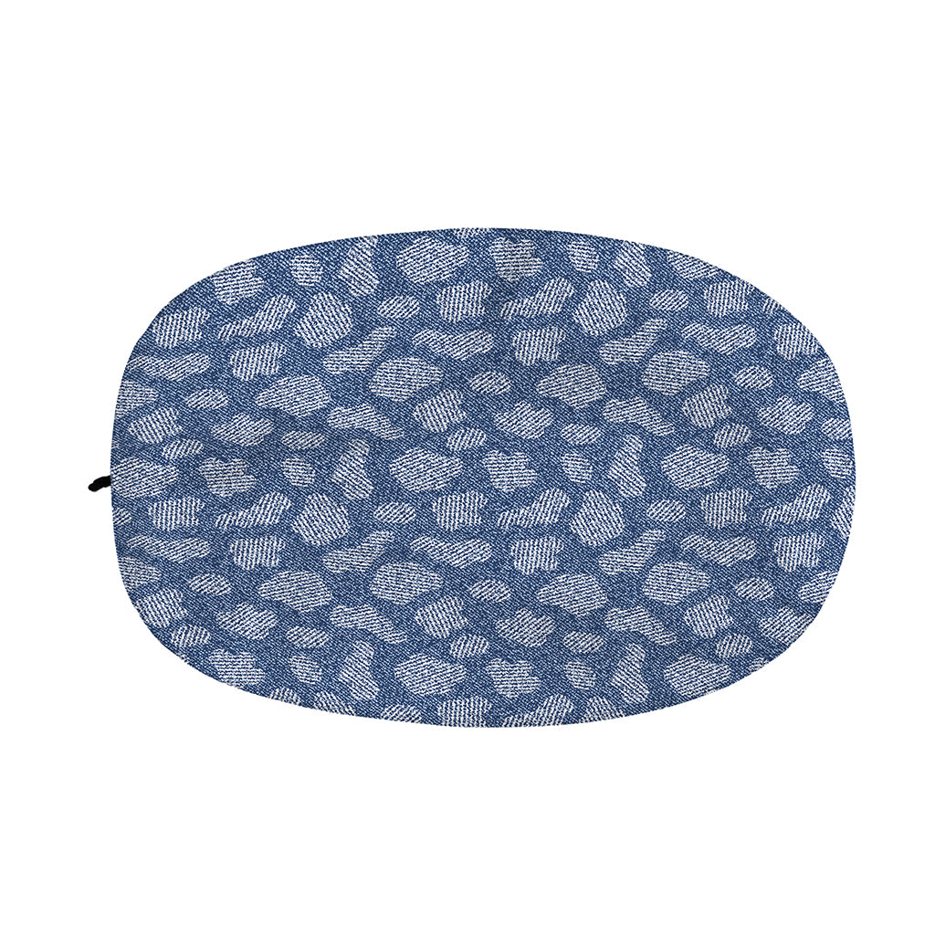 Cow Denim Jeans Pattern Print Car Side Mirror Covers