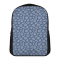 Cow Denim Jeans Pattern Print Casual Backpack