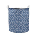 Cow Denim Jeans Pattern Print Collapsible Laundry Basket